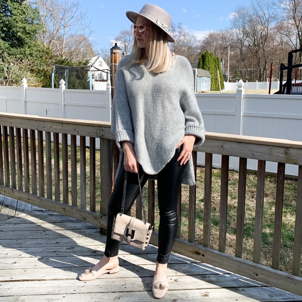 Poncho sweater * soft and cozy*